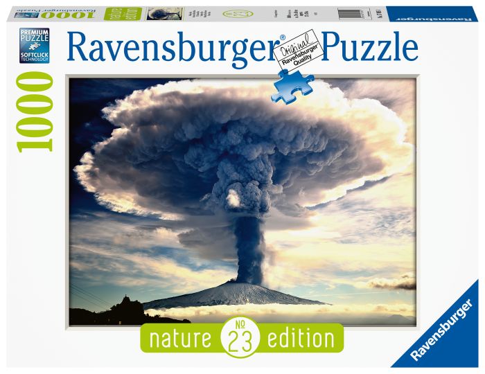 Ravensburger Puzzle 17095 Vulkan Ätna Nature Edition 1000 Teile Puzzle