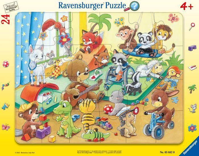 Ravensburger 5662 Puzzle Im Tierkindergarten 24 Teile Ravensburger 5662 Puzzle Im Tierkindergarten 24 Teile