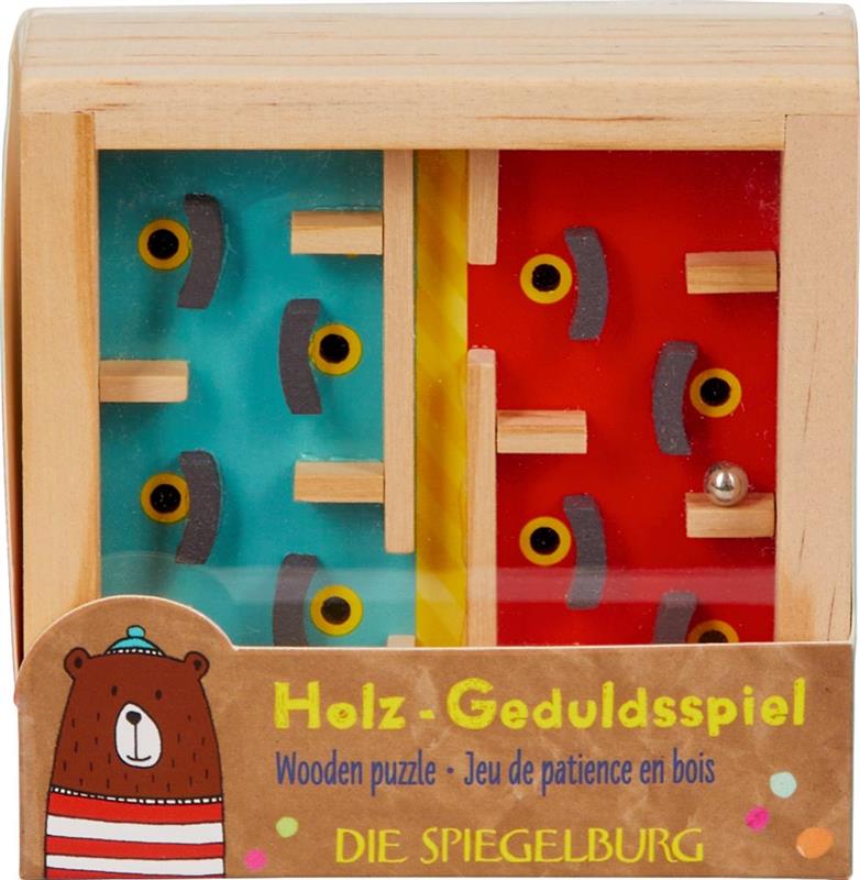 Holz-Geduldsspiel - Bunte Geschenke, sortiert (1 Stück)