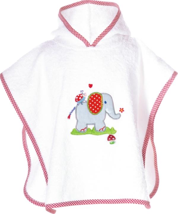 Badeponcho BabyGlück (Elefant), one size (ca. 55x46 cm) Badeponcho BabyGlück (Elefant), one size (ca. 55x46 cm)