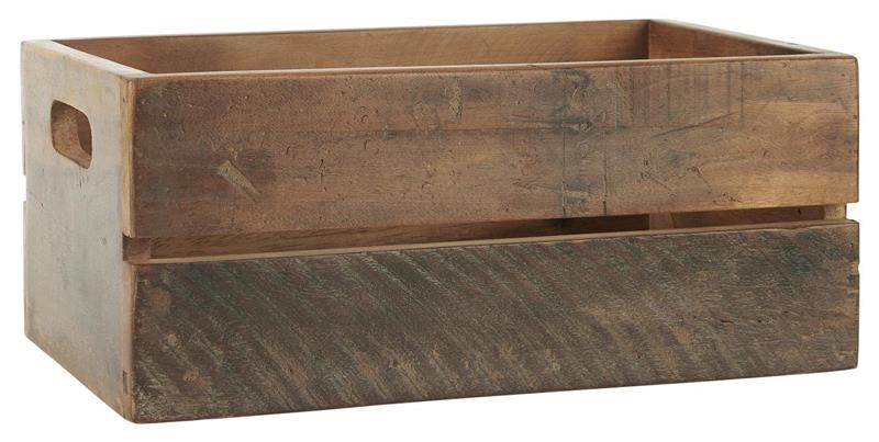 IB Laursen Unika Kiste aus recyceltem Holz