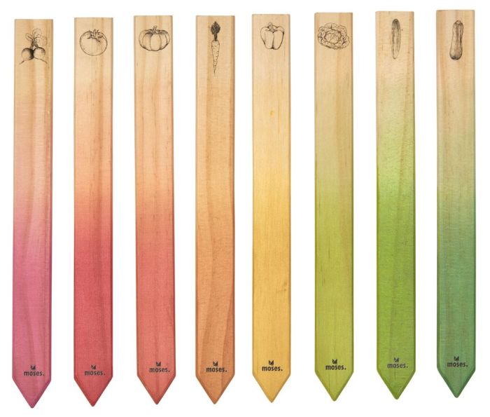 Blatt & Blüte Bunte Gemüsestecker