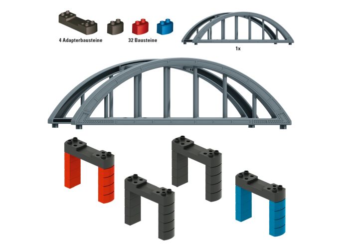 Märklin 72218 H0 Märklin my World - Bausteinset Hochbahn-Brücke