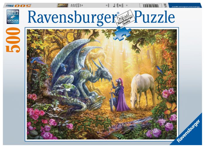 Ravensburger Puzzle 16580 - Drachenflüsterer - 500 Teile Puzzle für Erwachsene und Kinder ab 12 Jahren Ravensburger Puzzle 16580 - Drachenflüsterer - 500 Teile Puzzle für Erwachsene und Kinder ab 12 Jahren