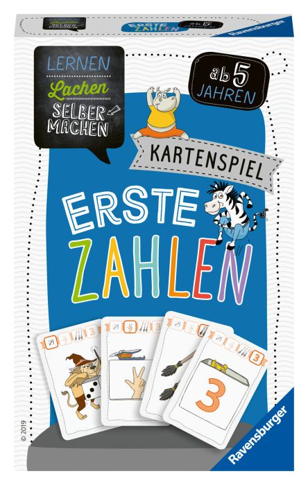 Ravensburger 80658 Lernen Lachen Selbermachen: Erste Zahlen Spielen und Lernen