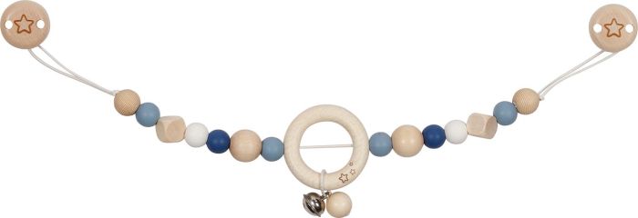 Kinderwagenkette Stern blau
