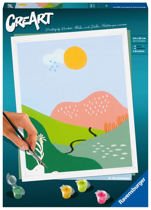 Ravensburger 23643 Malen nach Zahlen In the Mountains Malen nach Zahlen Serie C