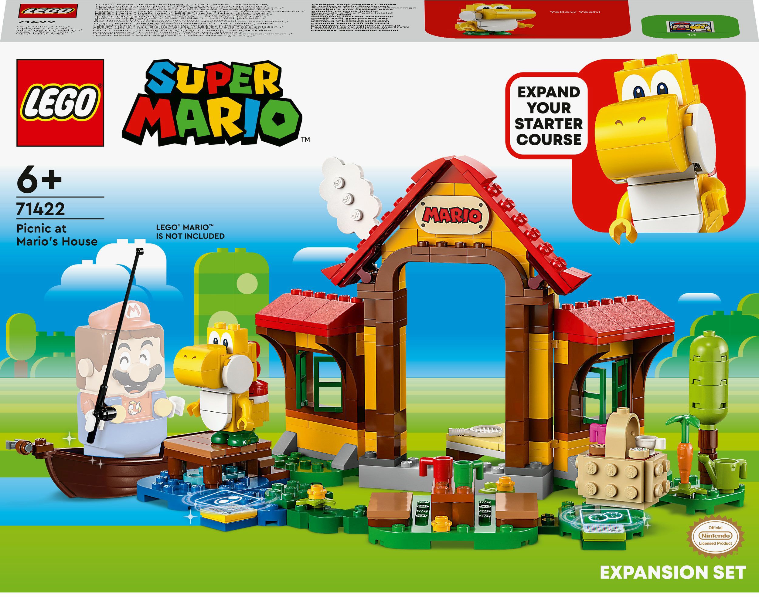 LEGO® Super Mario 71422 Picknick bei Mario – Erweiterungsset