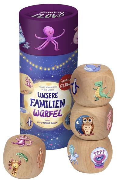 Mairhofer, Tanja: FamilyFlow. Unsere Familien-Würfel zum Gute-Nacht-Sagen