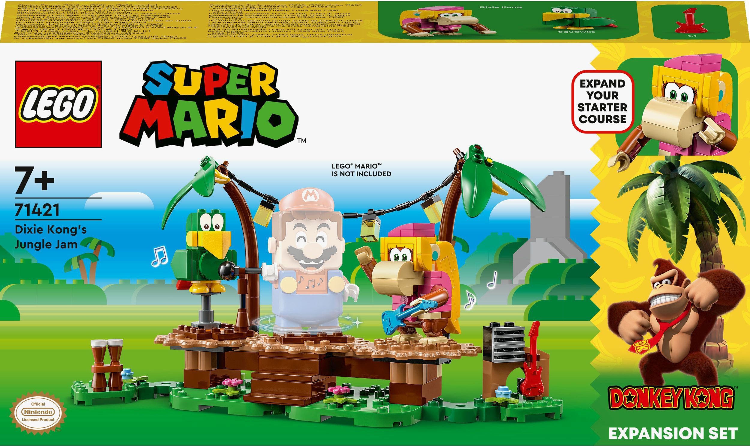 LEGO® Super Mario 71421 Dixie Kongs Dschungel-Jam – Erweiterungsset