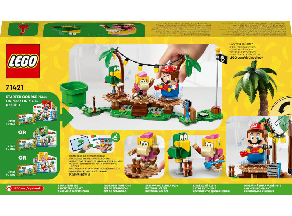 LEGO® Super Mario 71421 Dixie Kongs Dschungel-Jam – Erweiterungsset LEGO® Super Mario 71421 Dixie Kongs Dschungel-Jam – Erweiterungsset