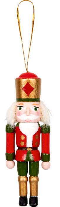 Nussknacker-Anhänger - Dekorative Weihnachten, sort.