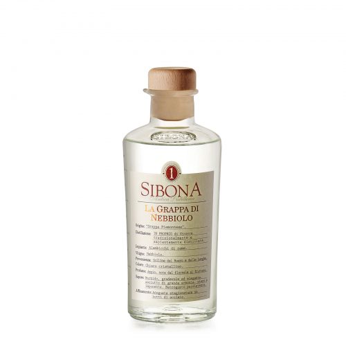 Sibona · Grappa di Nebbiolo 40% vol Sibona · Grappa di Nebbiolo 40% vol