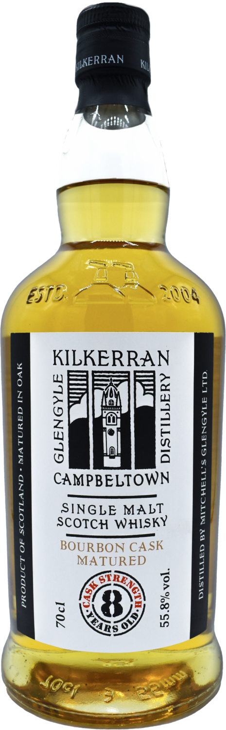 Kilkerran 8 Jahre Bourbon Cask Matured Cask Strength Release 2025