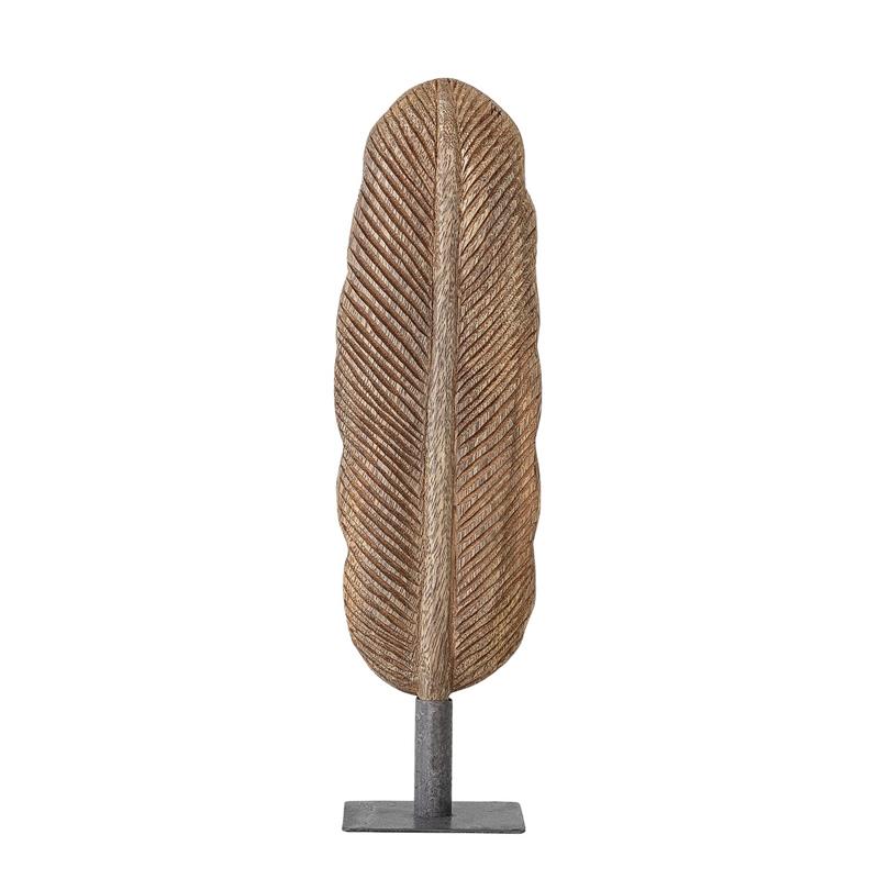 Bloomingville Deko-Blatt aus Mangoholz 30 cm hoch Bloomingville Deko-Blatt aus Mangoholz 30 cm hoch