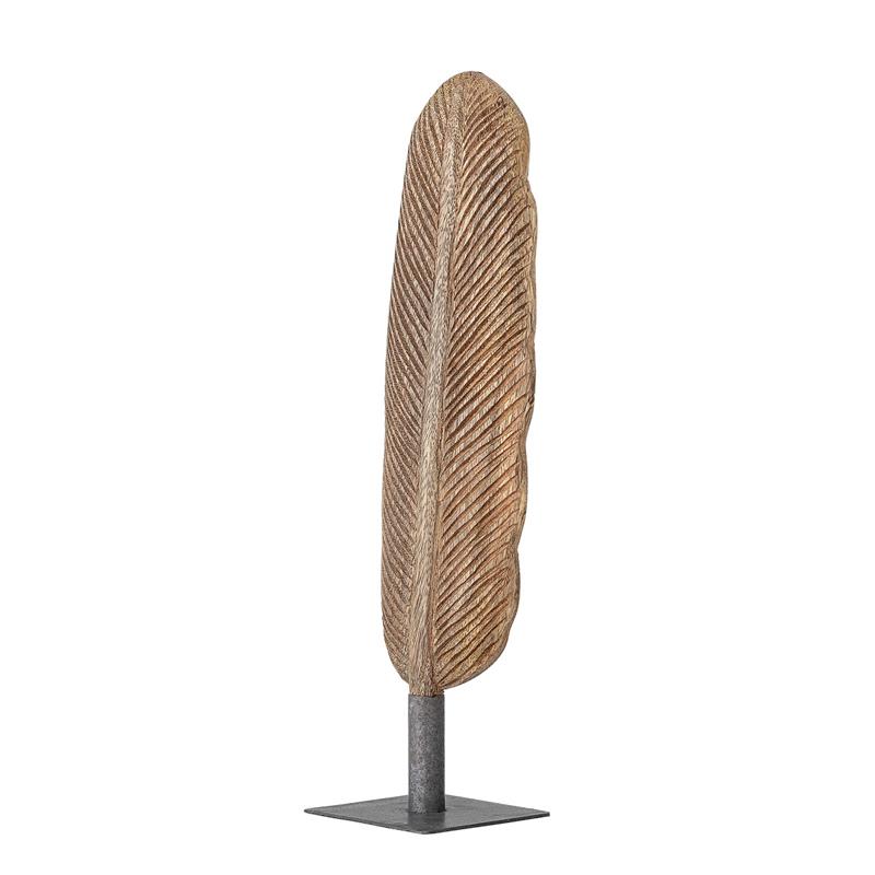 Bloomingville Deko-Blatt aus Mangoholz 30 cm hoch Bloomingville Deko-Blatt aus Mangoholz 30 cm hoch